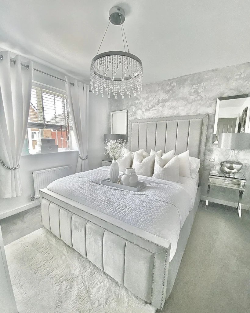 Bright Gray and White Combo