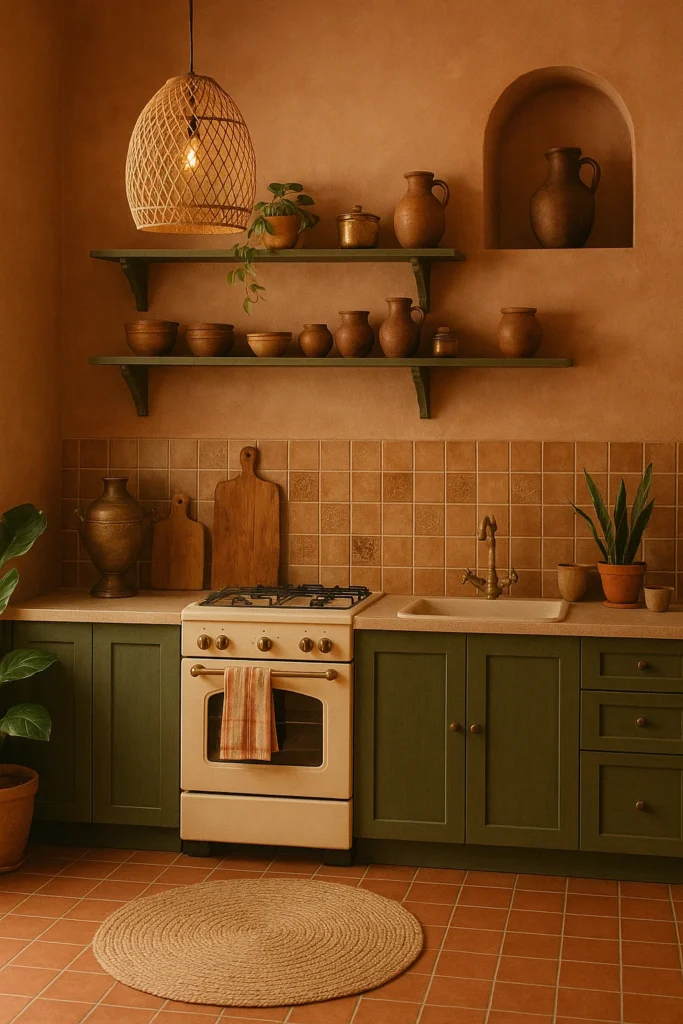 Desert Boho with Rustic Earth Tones