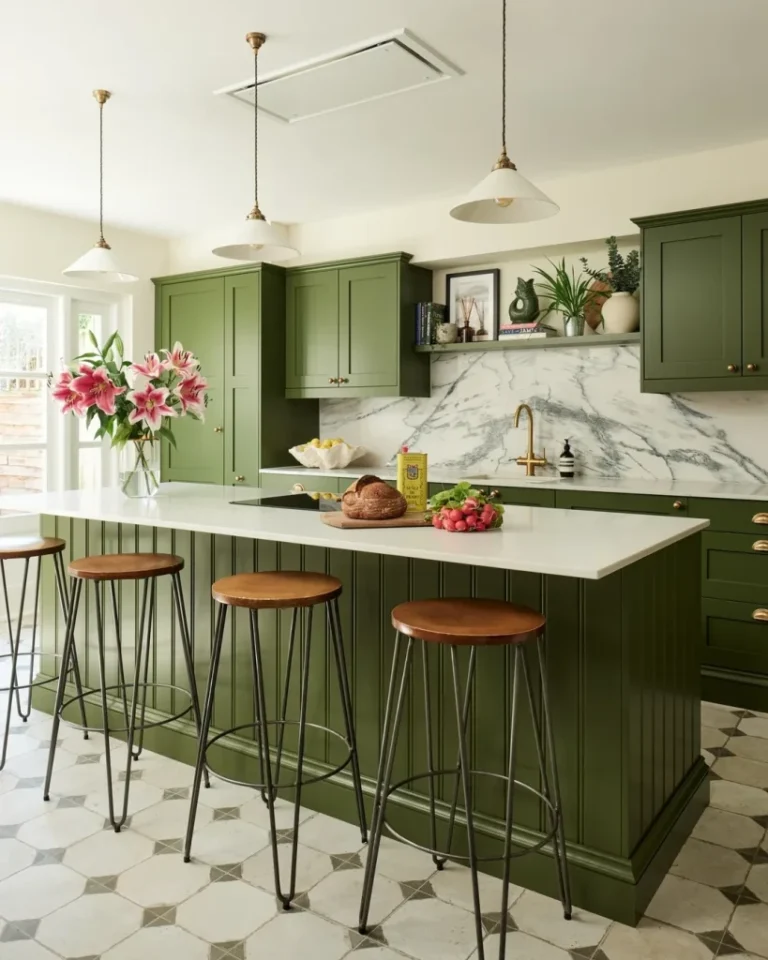 25 Green Kitchen Inspiration Ideas to Refresh Your Home