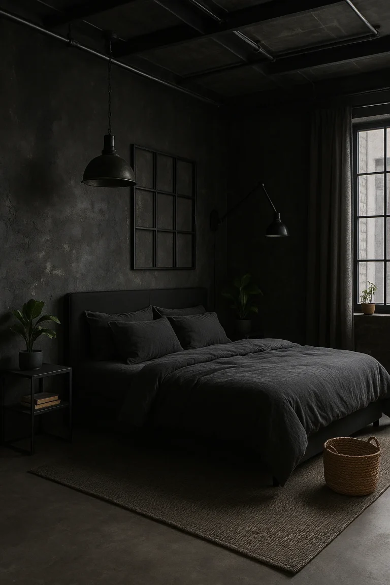 25-Black-Bedroom