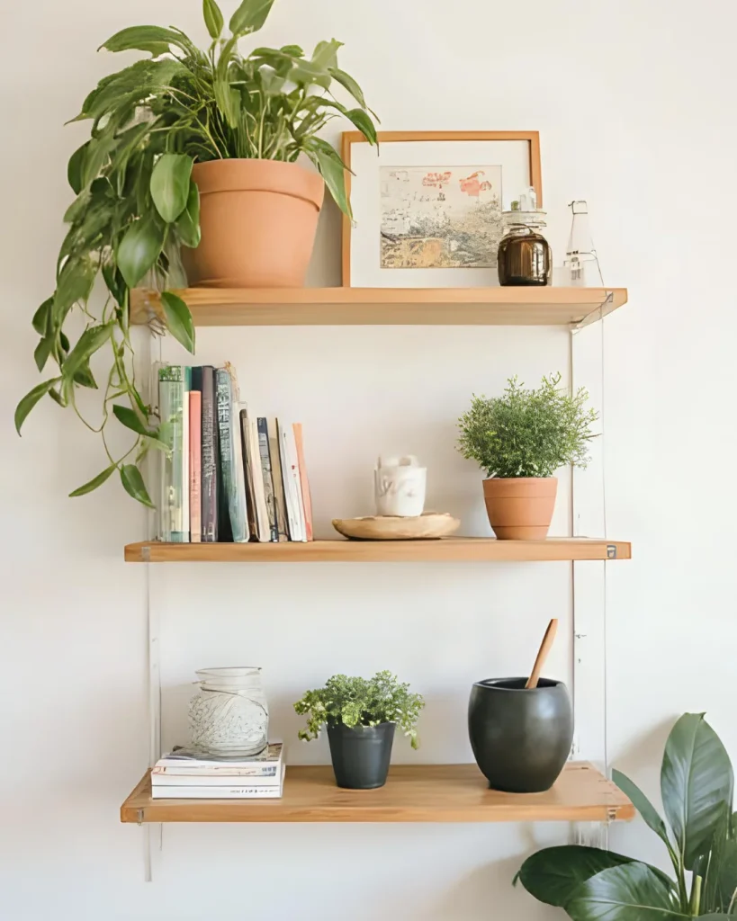 Wall-Mounted Shelves