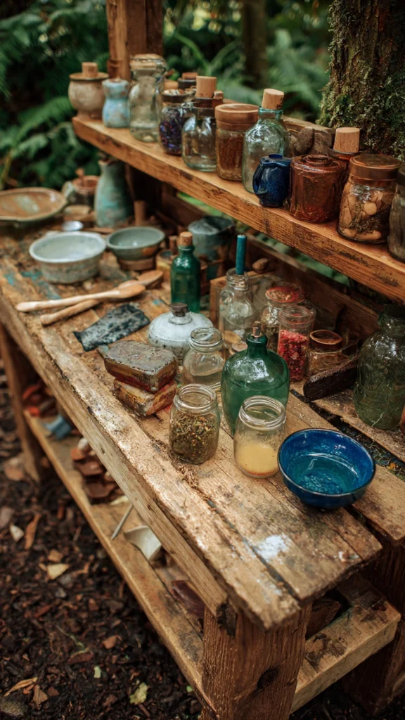 Woodland Potions Mud Kitchen