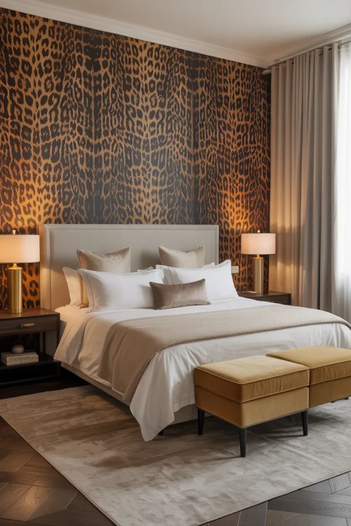 Animal Print Bedroom
