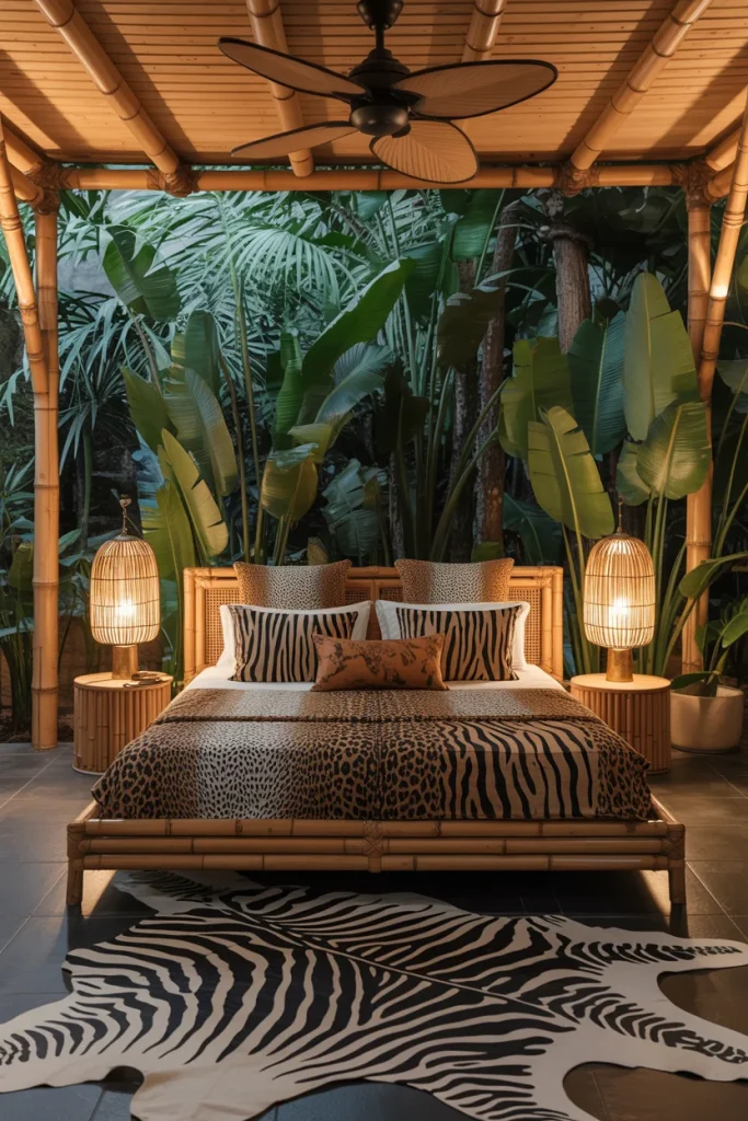  Animal Print Bedroom