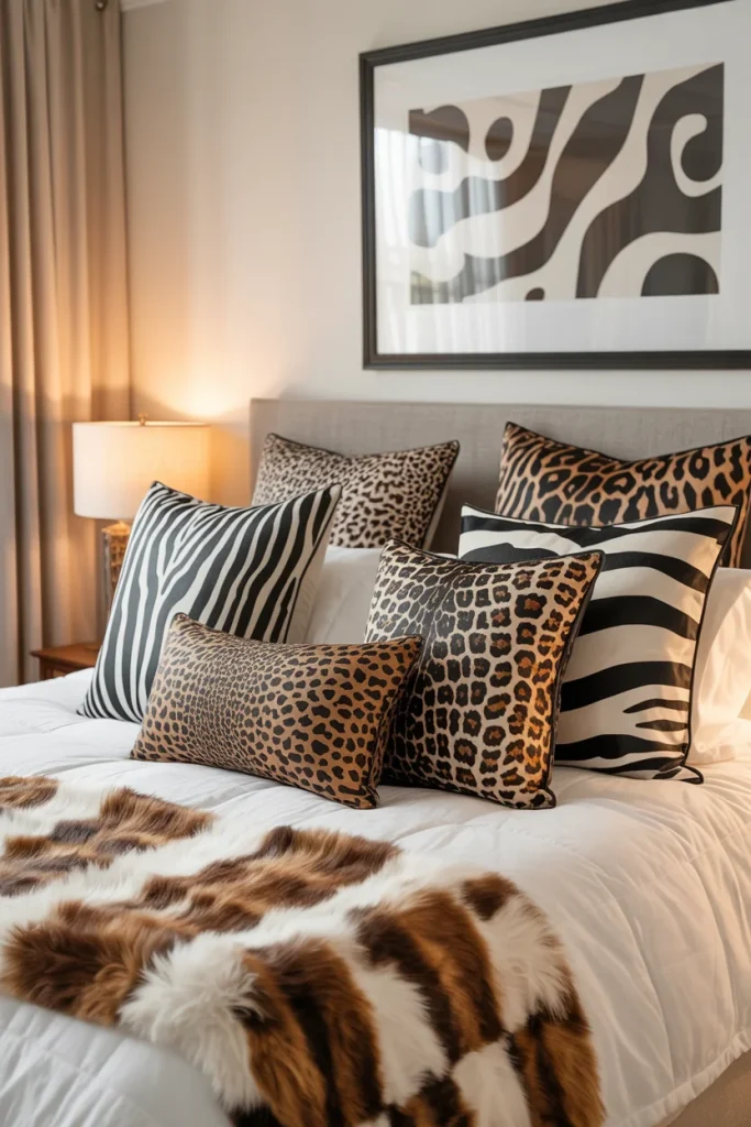  Animal Print Bedroom
