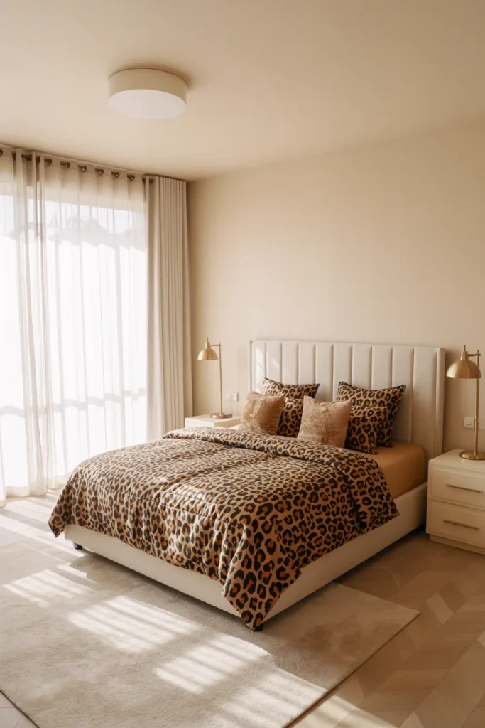  Animal Print Bedroom
