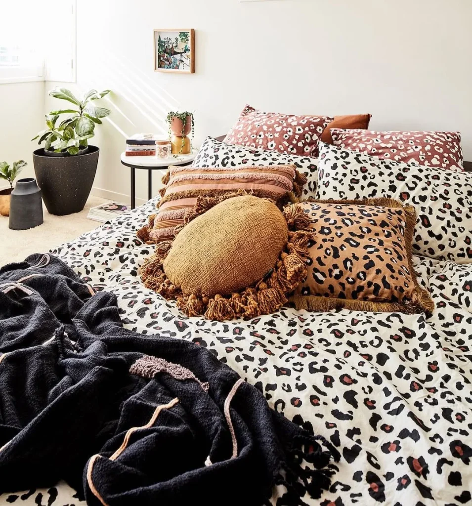  Animal Print Bedroom