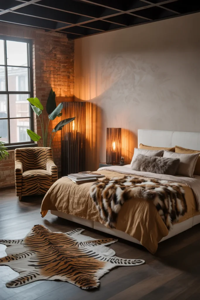  Animal Print Bedroom