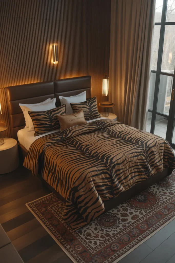  Animal Print Bedroom