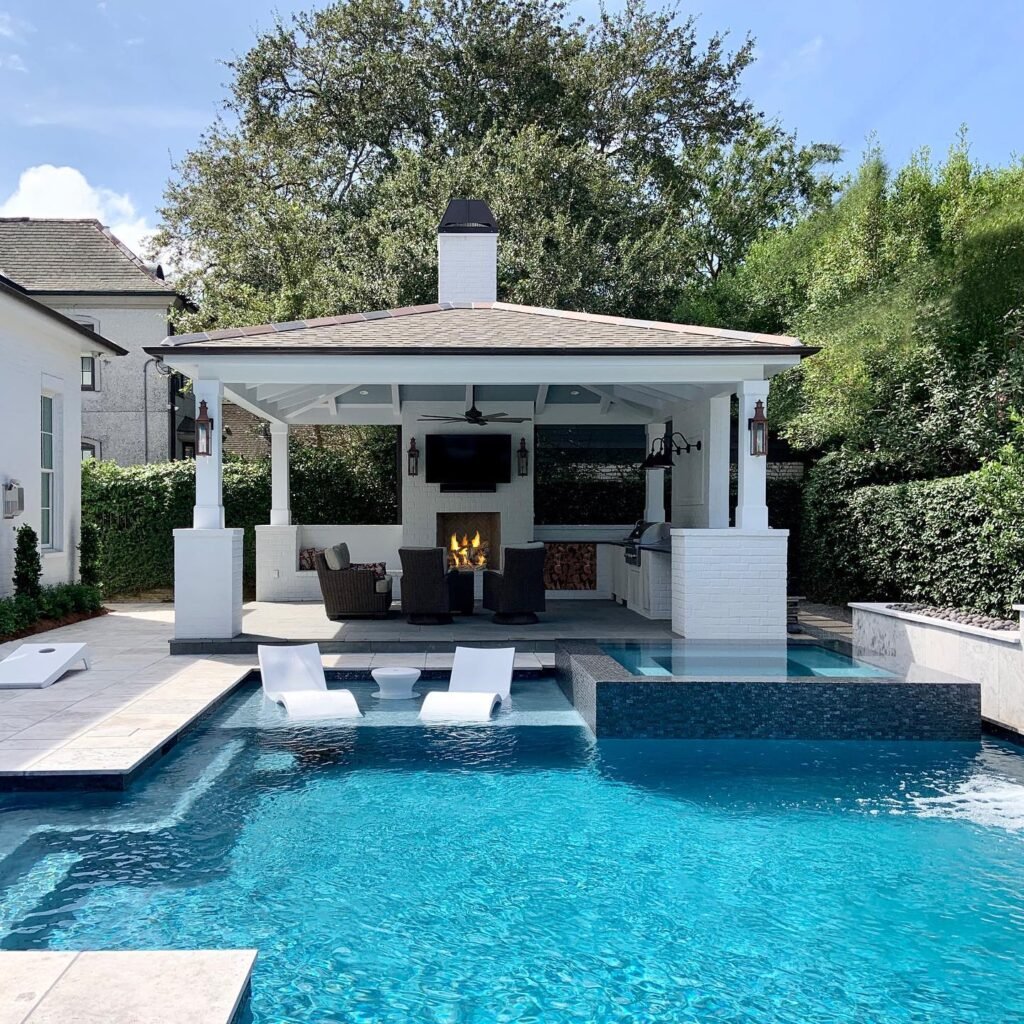 Classic Fireplace Pavilion