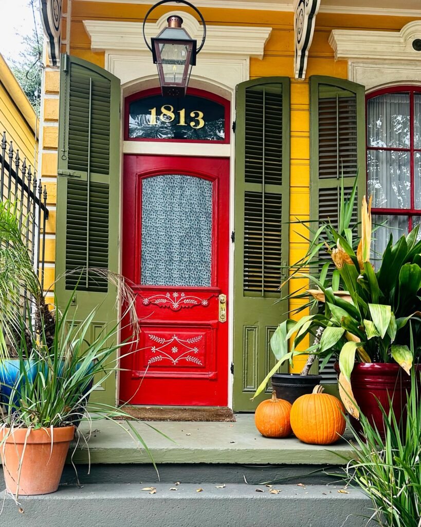 Colorful Porch Charm