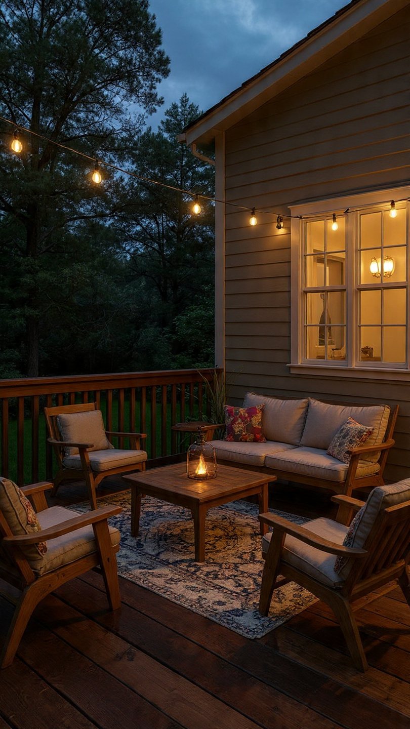 Cozy Backyard Deck Ideas