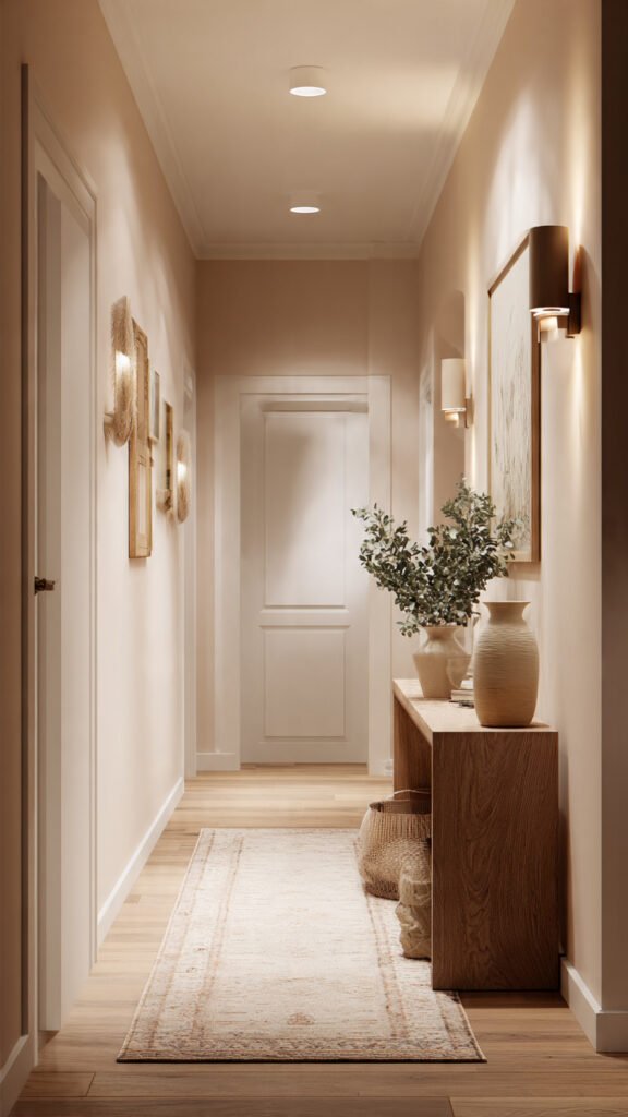 Cozy Neutral Hallway