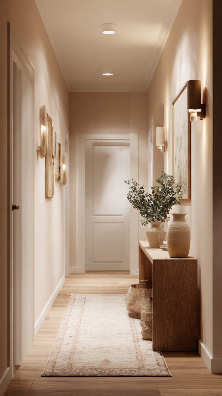 Cozy Neutral Hallway