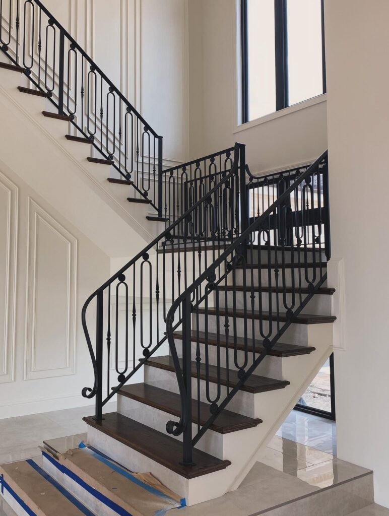 Elegant Iron Staircase
