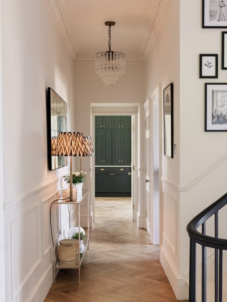 Elegant Transitional Hall