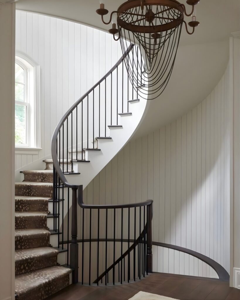 Graceful Curved Entry