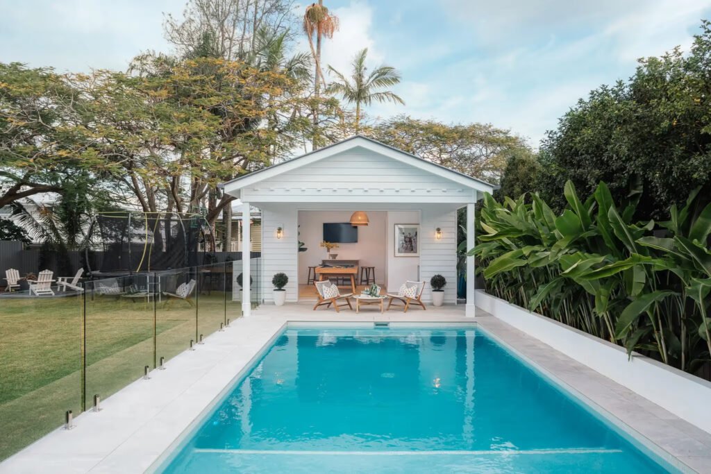 Tropical Pool Cabana