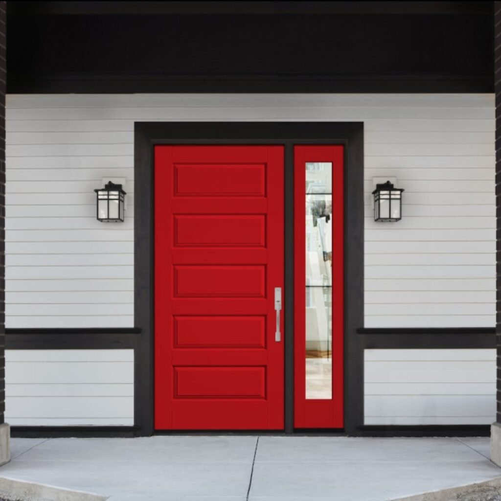 Modern Contrast Door