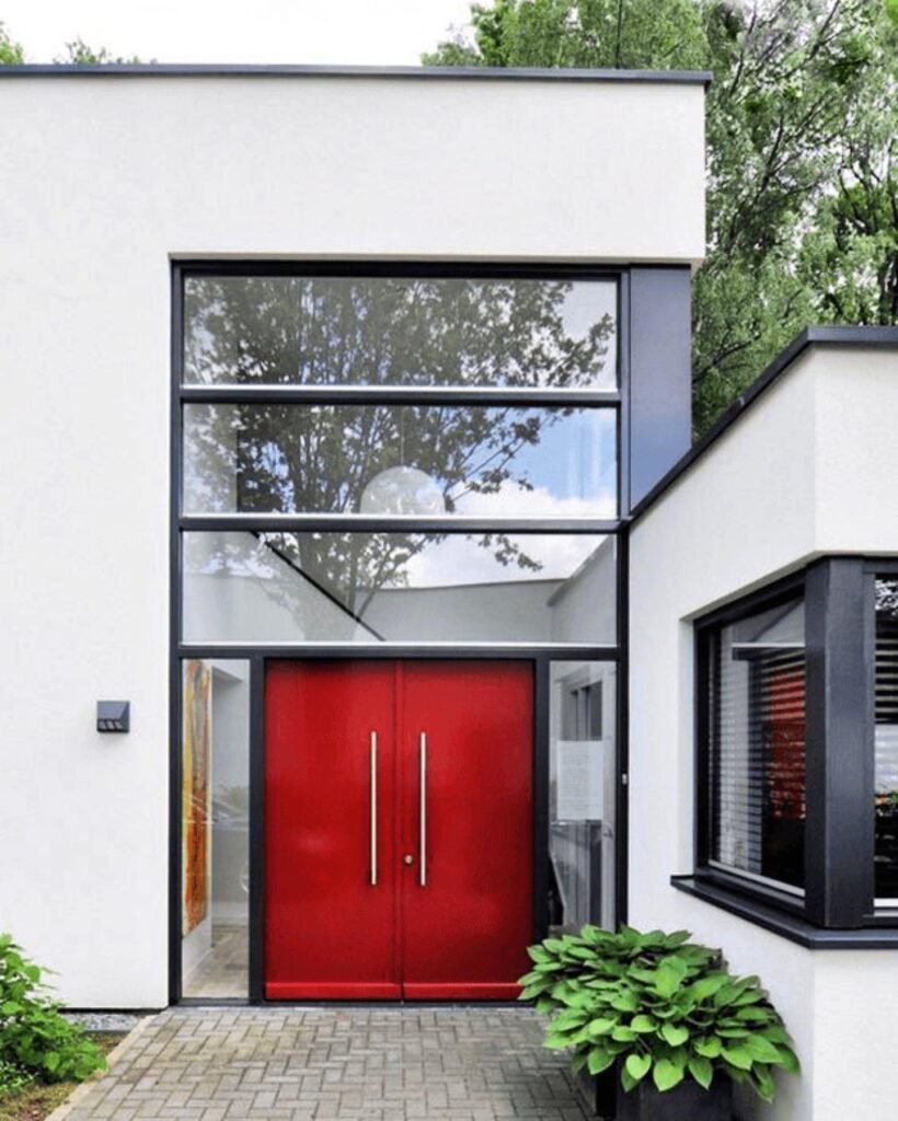 Modern Glass Arrival