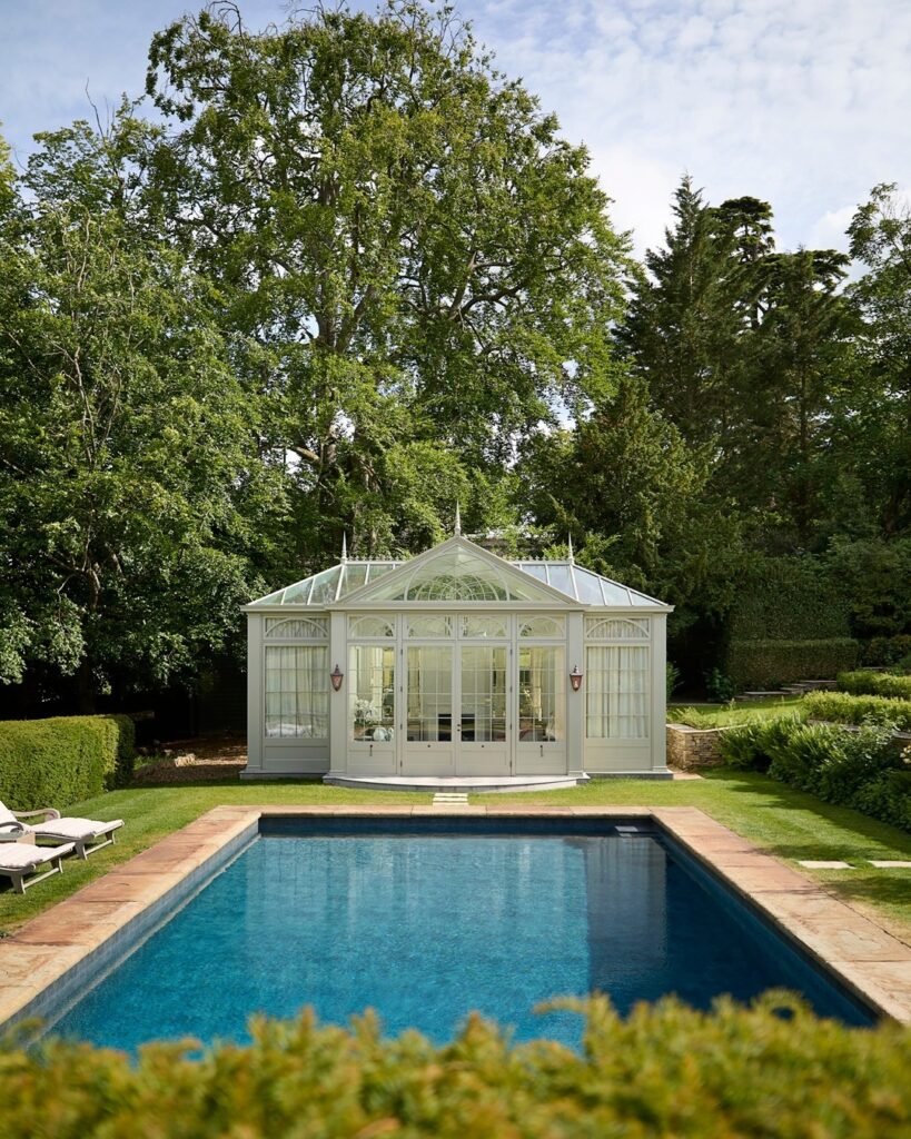 Glass Conservatory Poolhouse