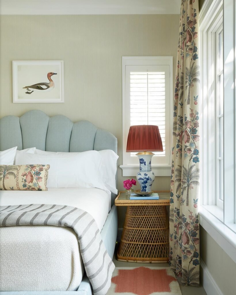 Soft Blue Bedside Glow