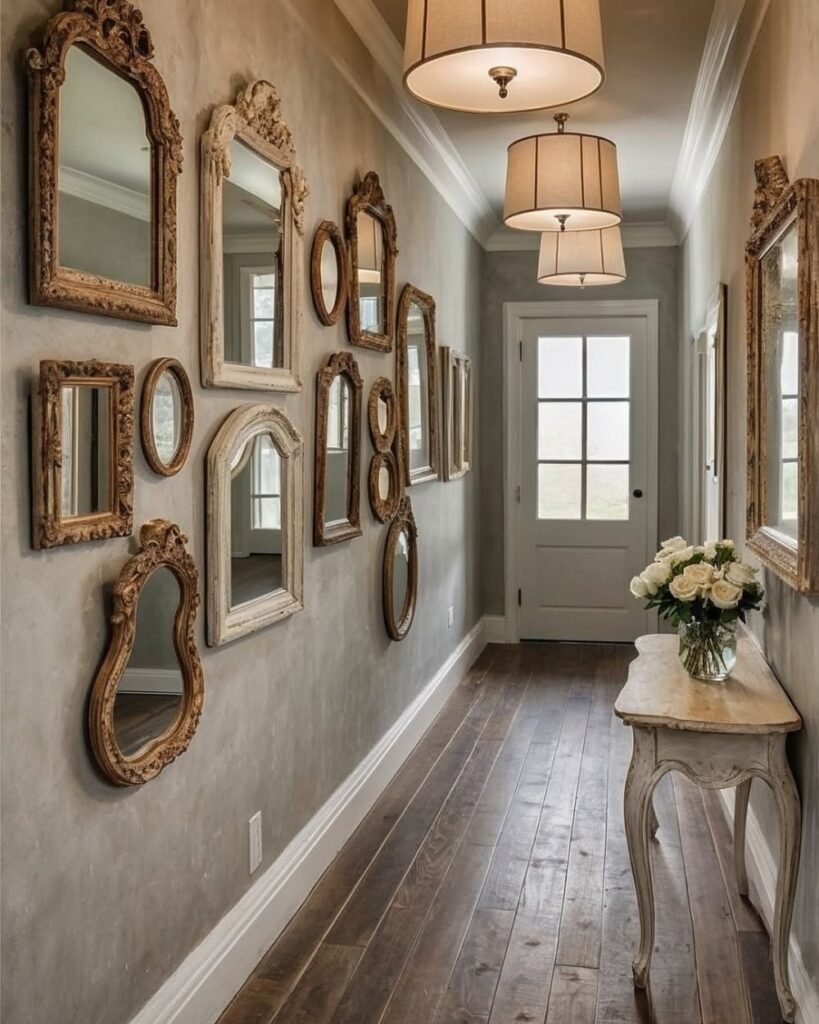 Vintage Mirror Hall