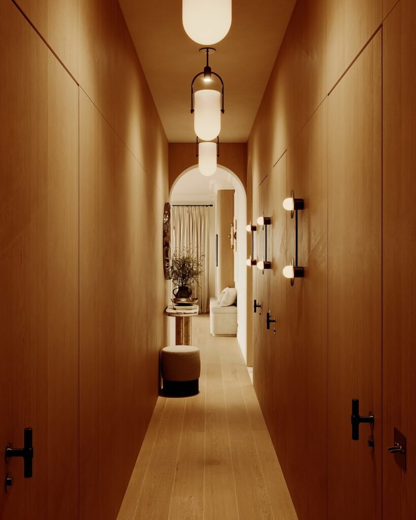 Warm Wood Corridor