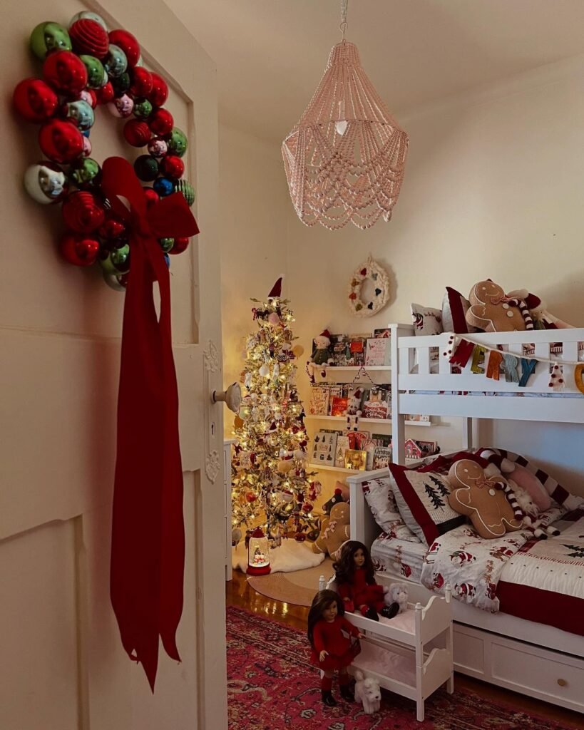 Whimsical Holiday Kids Room