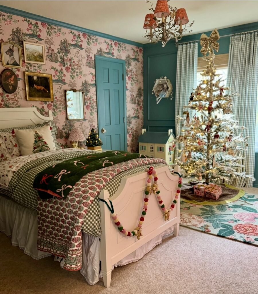 Whimsical Vintage Bedroom