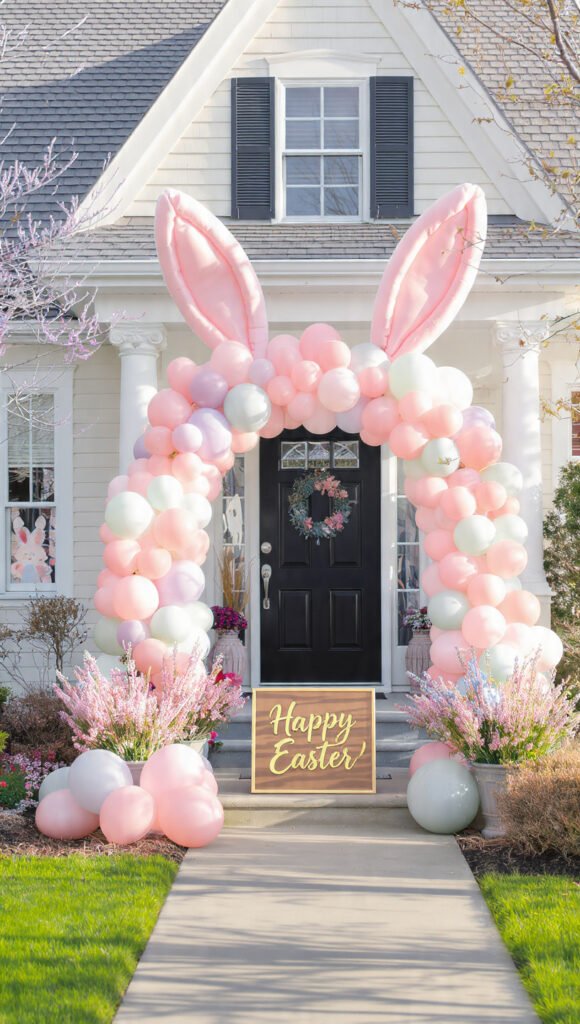 Bunny Balloon Entrance