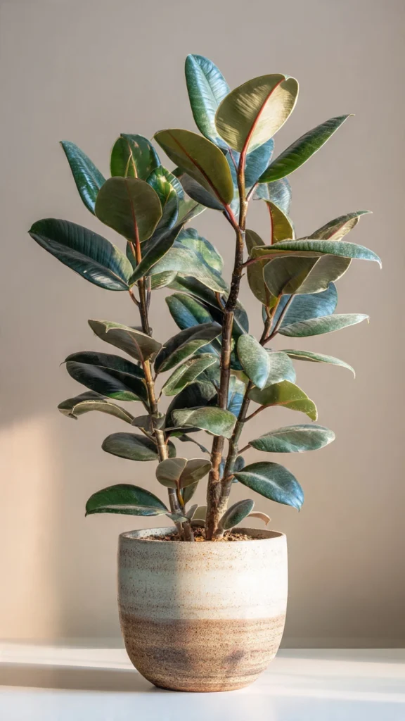 Rubber Plant (Ficus elastica)