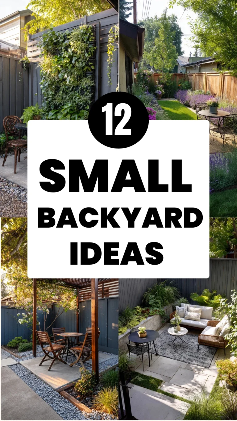 Small Backyard? 12 Clever Layouts That Make It Feel Twice as Big