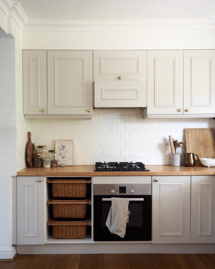 Bright Kitchen With Wood Flooring