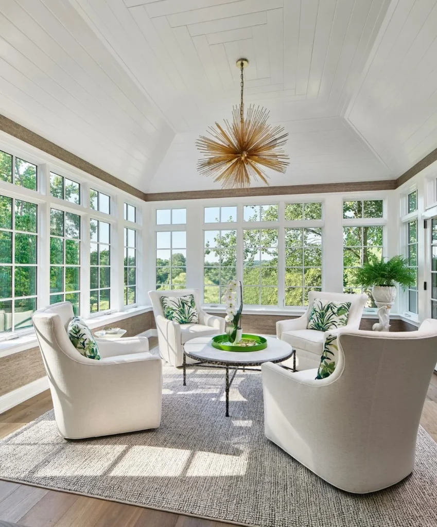 Bright Minimal Sitting Area