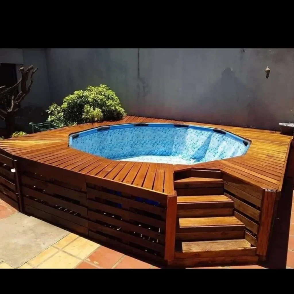 Built-In Pool Deck Design