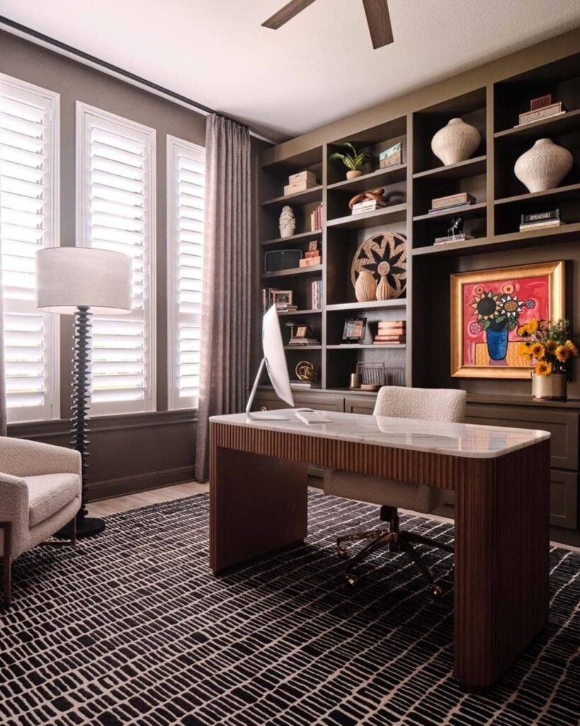Classic Built-In Shelving