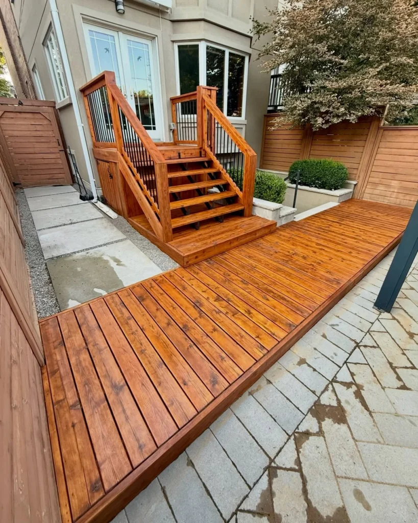 Compact Entry Deck Platform