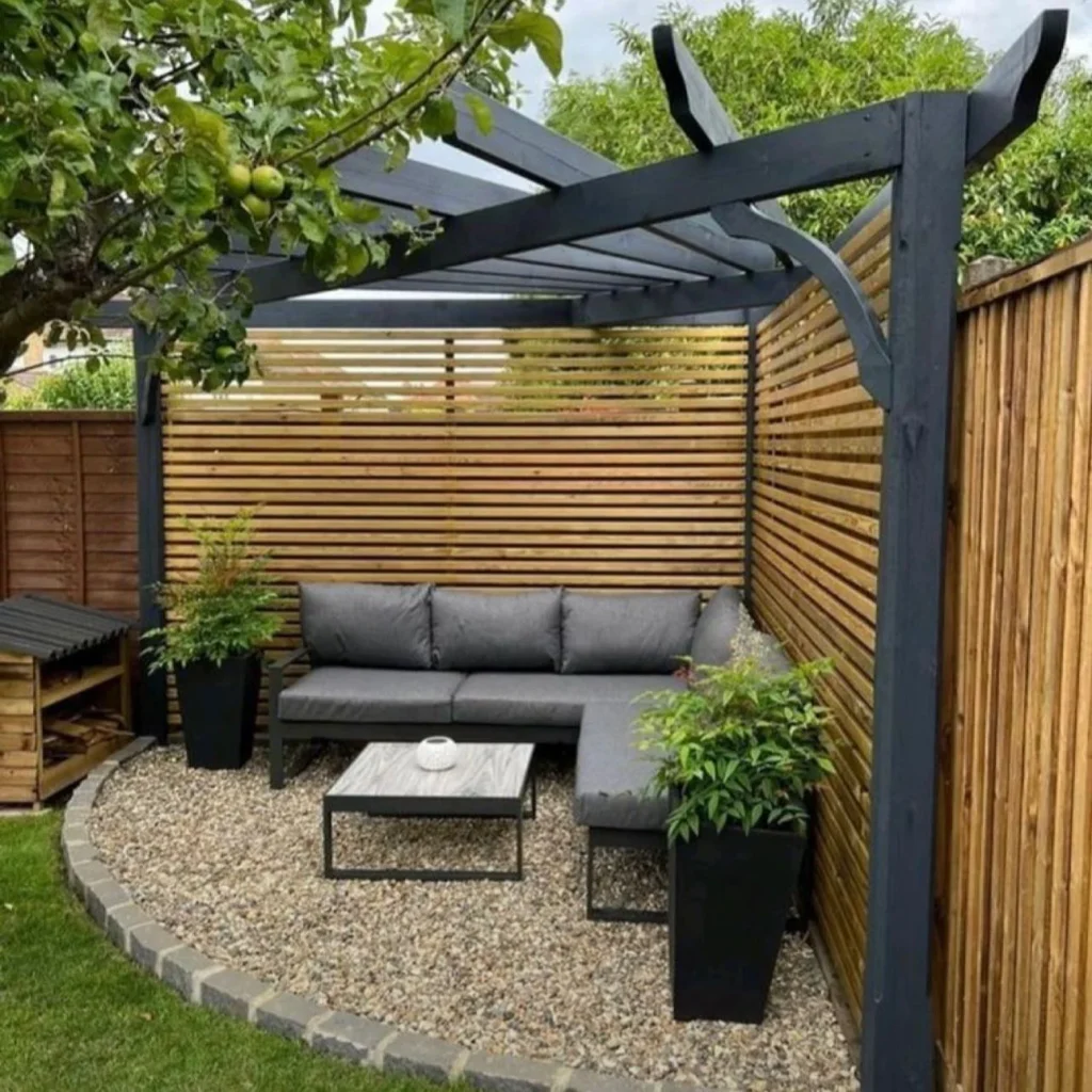 Corner Pergola Hideaway
