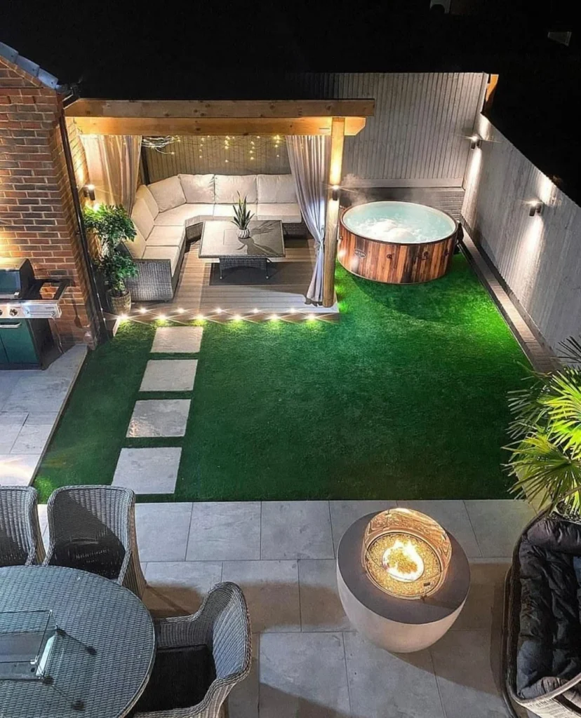 Covered Lounge Retreat
