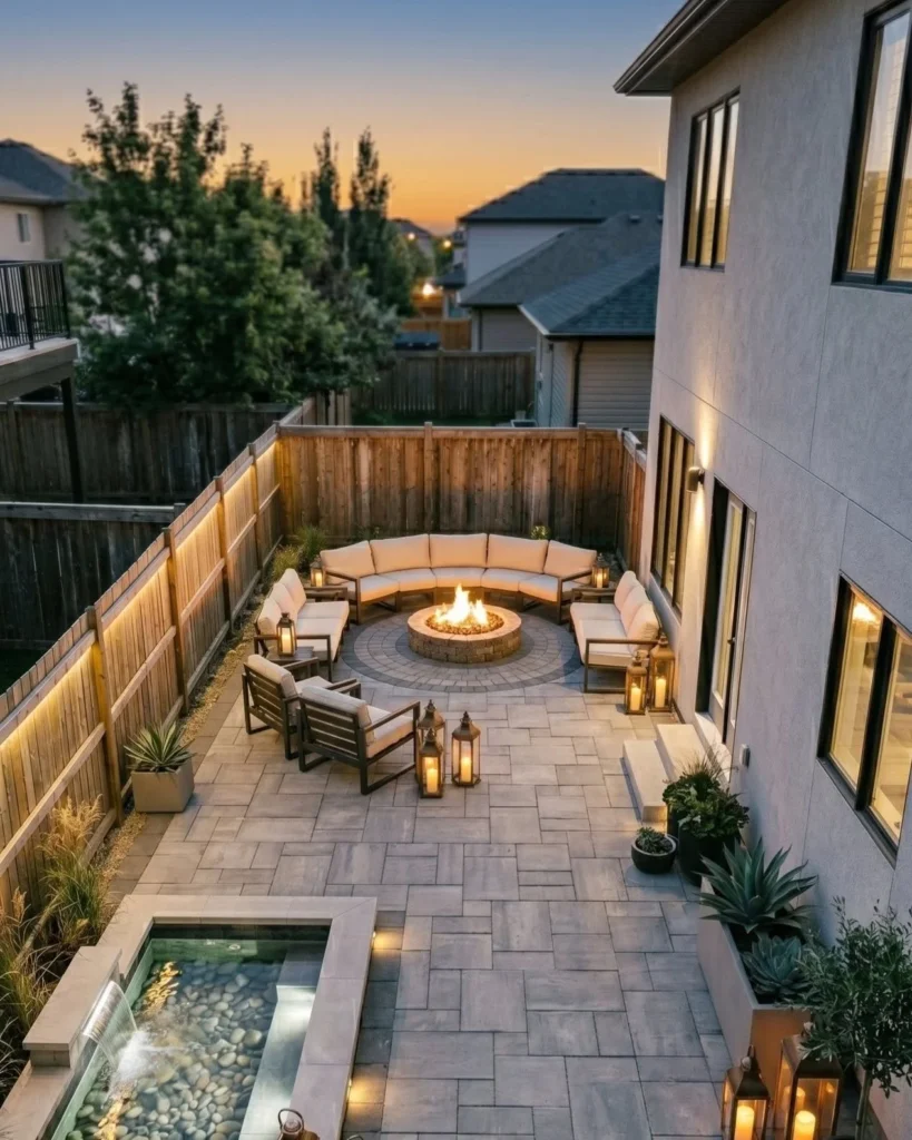 Cozy Corner Fire Patio