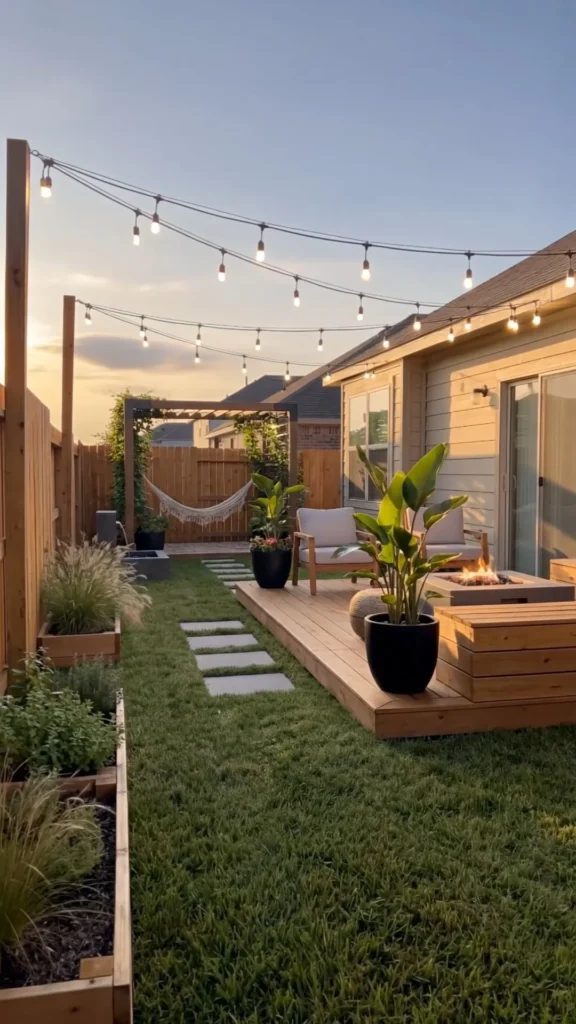 Cozy Deck Privacy Setup