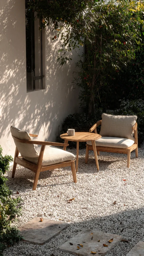 Cozy Outdoor Seating Nook