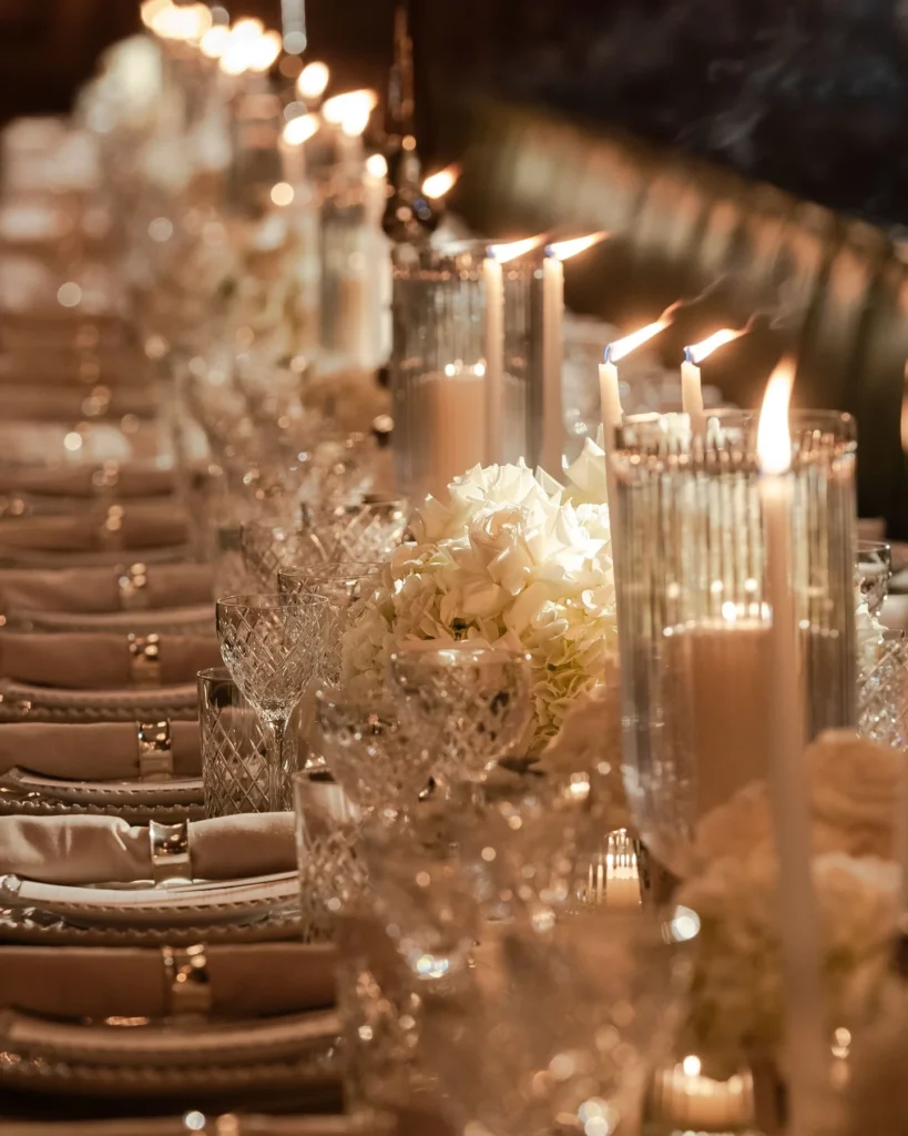 Crystal and Candle Elegance