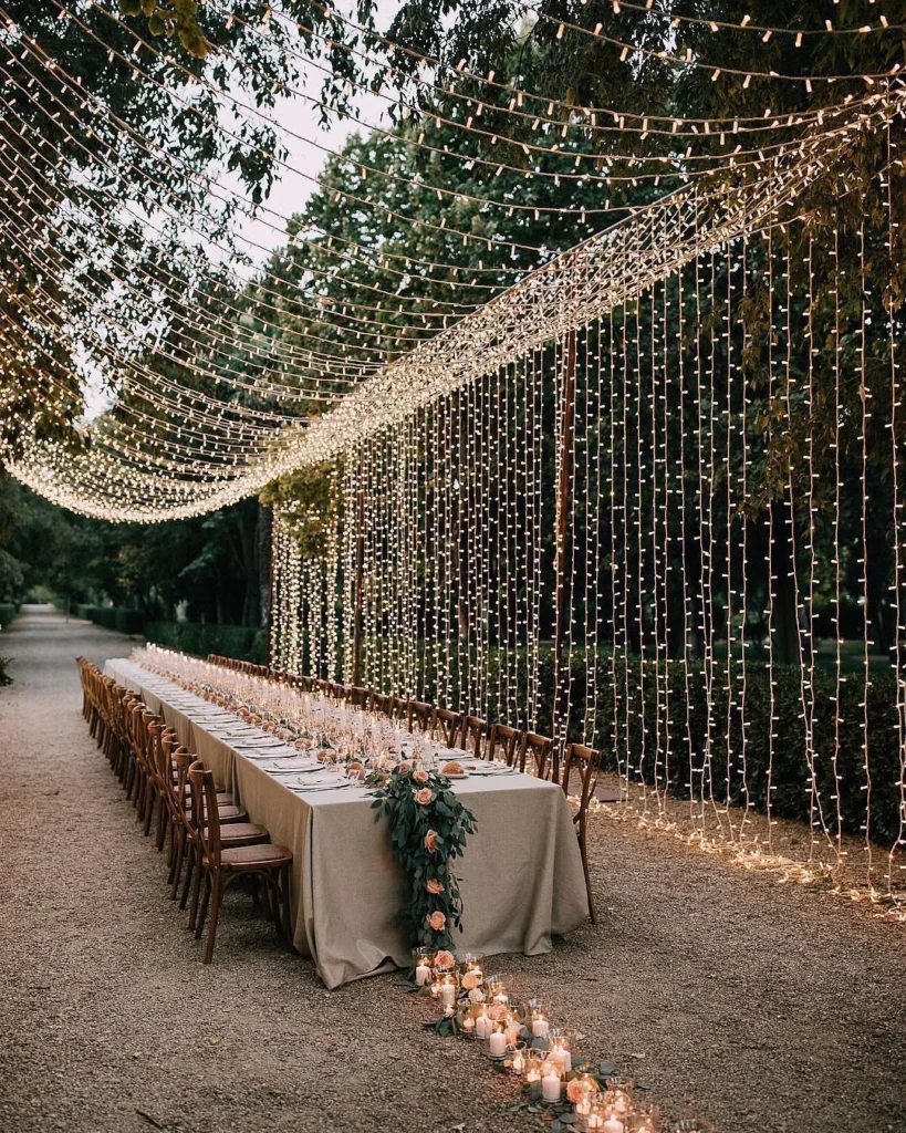 Curtain Light Walkway