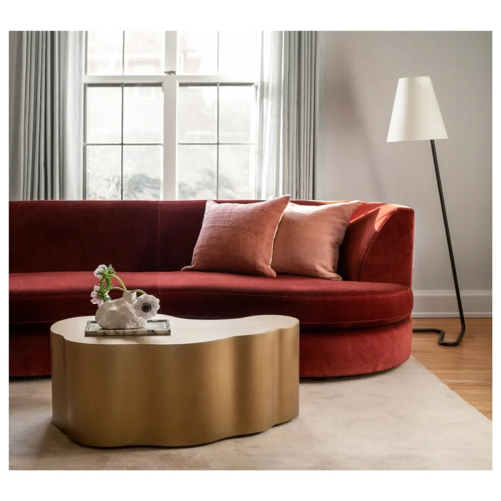 vCurved Sofa Statement Look