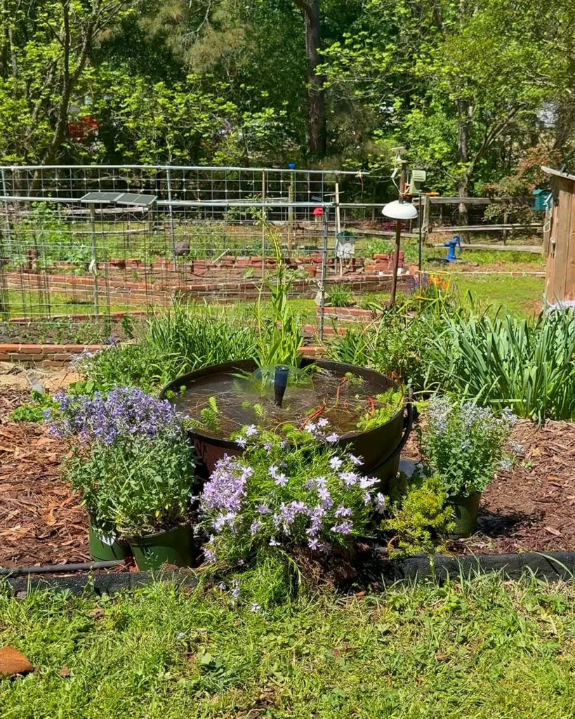 DIY Container Water Feature