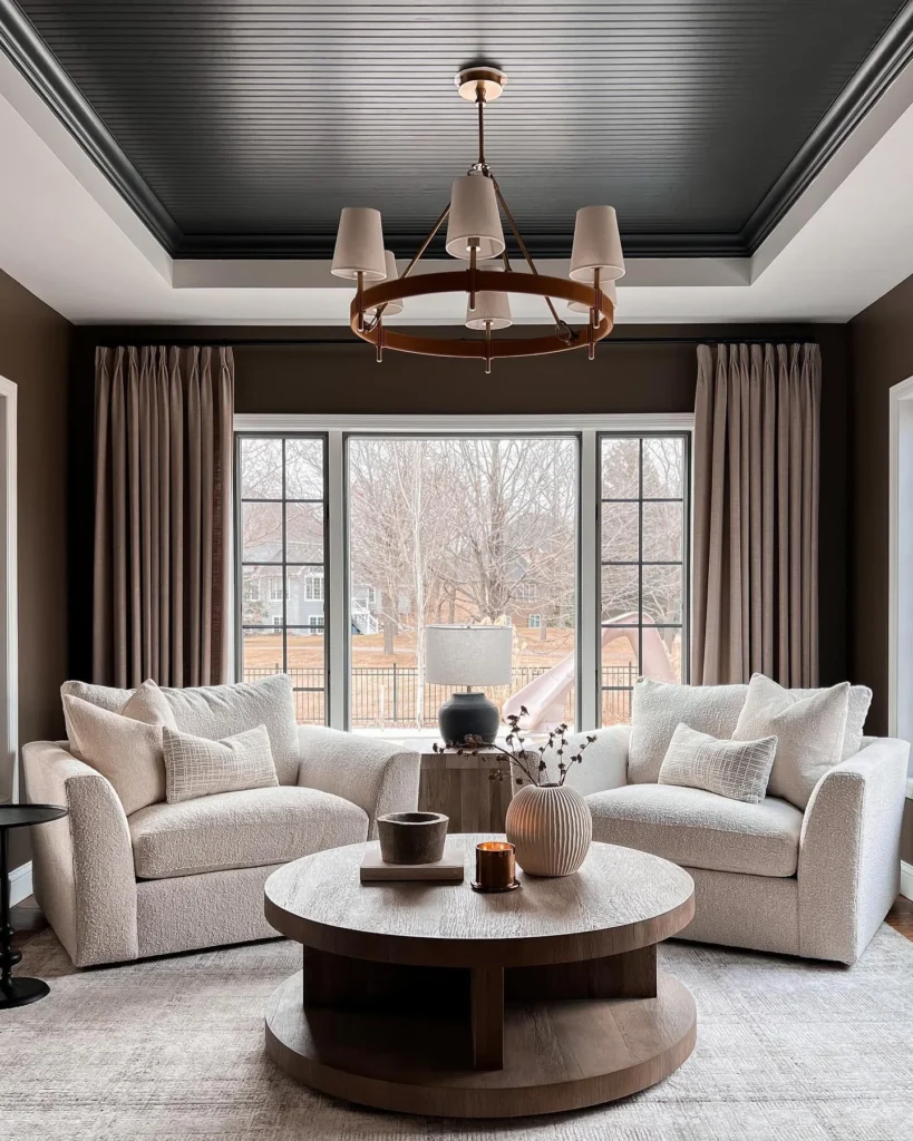 Dark Ceiling Contrast Style