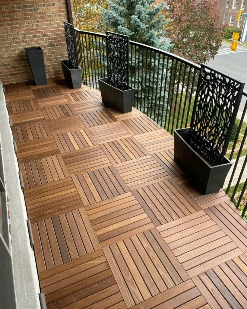 Decorative Balcony Deck Flooring