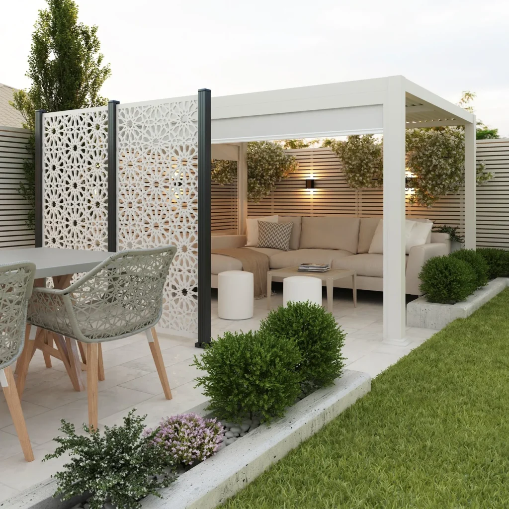 Decorative Privacy Panels